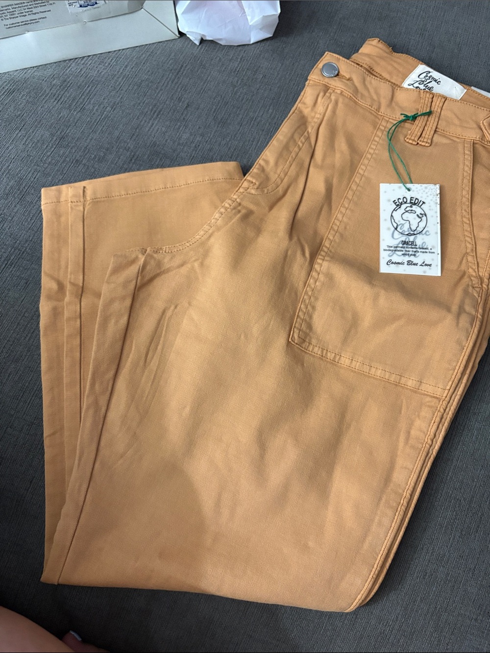 Grace Women's Chinos in pale Orange